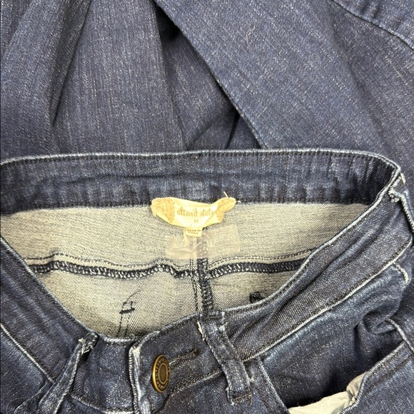 Altar'd State Blue Flare Wide Leg Jeans - Picture 2 of 6